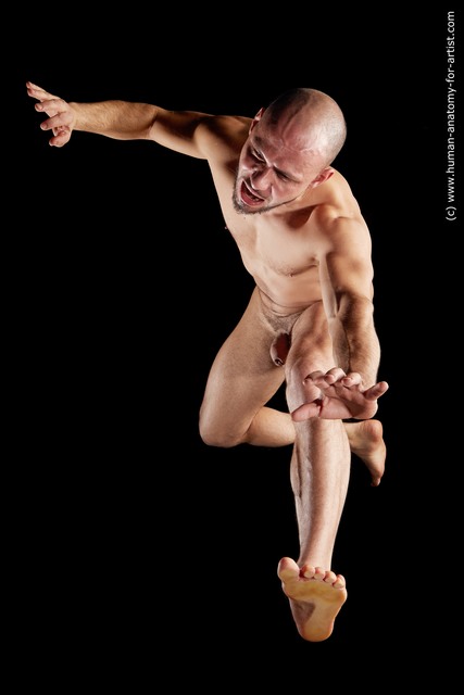 Nude Man Hyper angle poses
