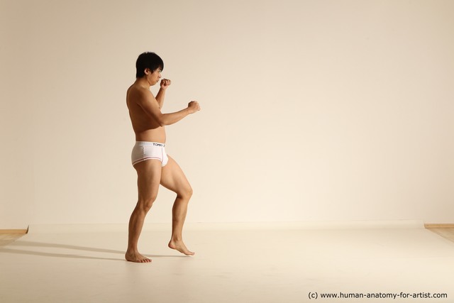 Underwear Man Dynamic poses