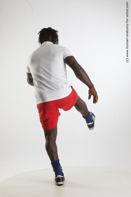 Sportswear Man Black Standing poses - ALL Muscular Medium Black Standing poses - simple Standard Photoshoot