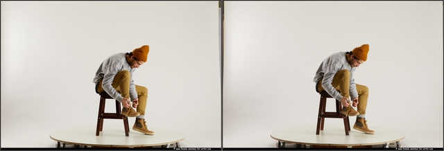 Casual Man Black Sitting poses - simple Athletic Short Black Sitting poses - ALL Standard Photoshoot