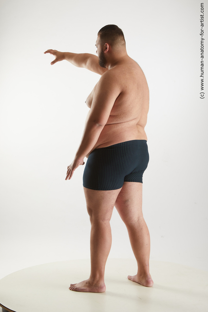 Nude Man White Standing poses - ALL Overweight Short Black Standing poses - simple Standard Photoshoot